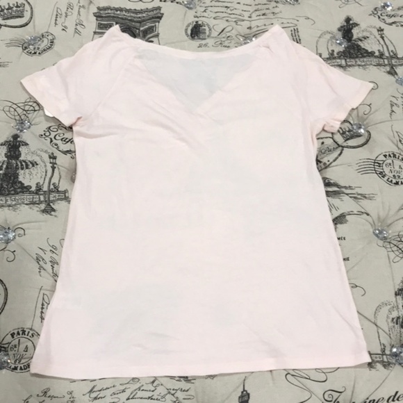 Melrose and Market Cinched V-Neck Tee - Picture 3 of 6